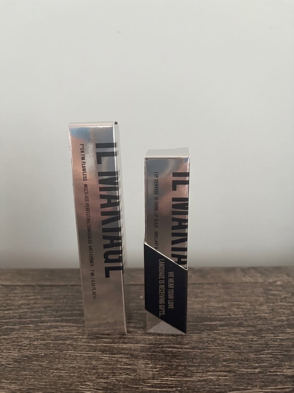 Il Makiage F Flawless Concealer Shade 3.5 + Lip Service Pretty Crimes Lip Glaze
